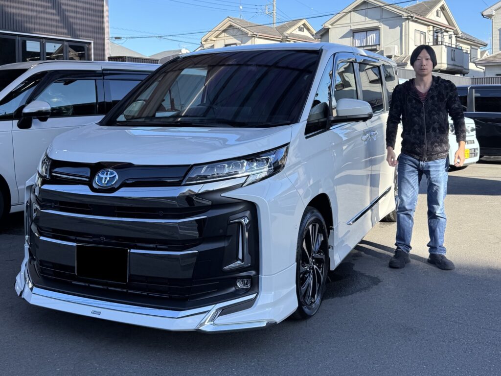 エムズスピード埼玉 納車情報★　埼玉県の【M様】に TOYOTA NOAHをご納車🎵