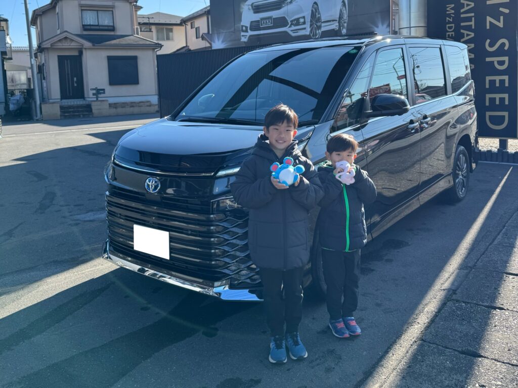 エムズスピード埼玉 納車情報★　栃木県【I様】に トヨタ VOXYをご納車🎵